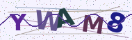 Gambar kode CAPTCHA berisi 5 karakter huruf dan angka